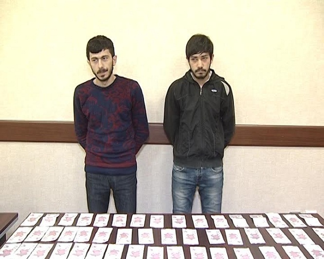 В Баку задержаны фальшивомонетчики